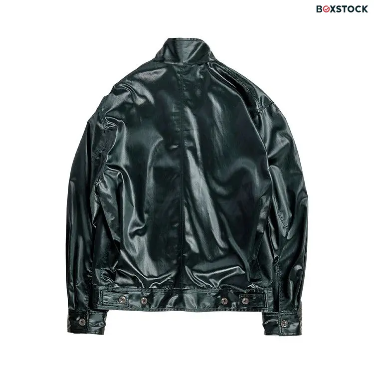 Song for the Mute Zip Up Funnel Jacket 'Green' Spring/Summer 2022