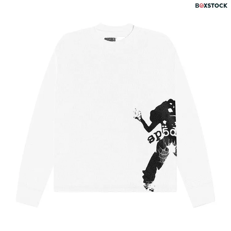 Sp5der 5Ex Girl Thermal Long-Sleeve 'White' Fall/Winter 2024