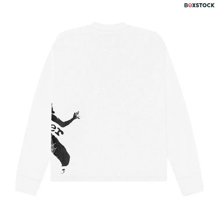 Sp5der 5Ex Girl Thermal Long-Sleeve 'White' Fall/Winter 2024