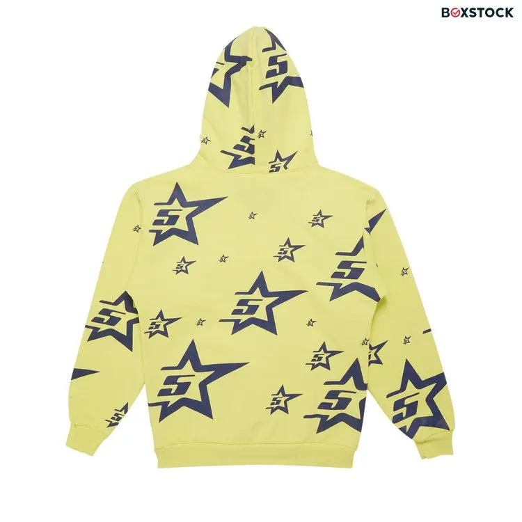 Sp5der 5Star Hoodie 'Yellow' Spring/Summer 2024
