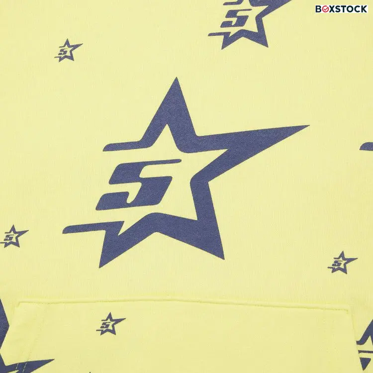 Sp5der 5Star Hoodie 'Yellow' Spring/Summer 2024