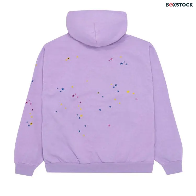 Sp5der Açaí Hoodie 'Purple' Spring/Summer 2023
