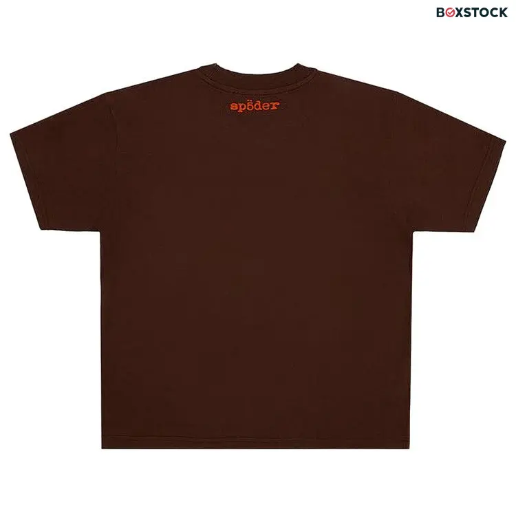 Sp5der Hellcat Kenny Tee 'Brown' Fall/Winter 2024