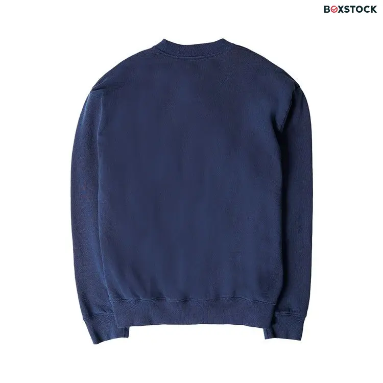 Sporty & Rich Public Health Club Sweatshirt 'Navy' Blue Spring/Summer 2023