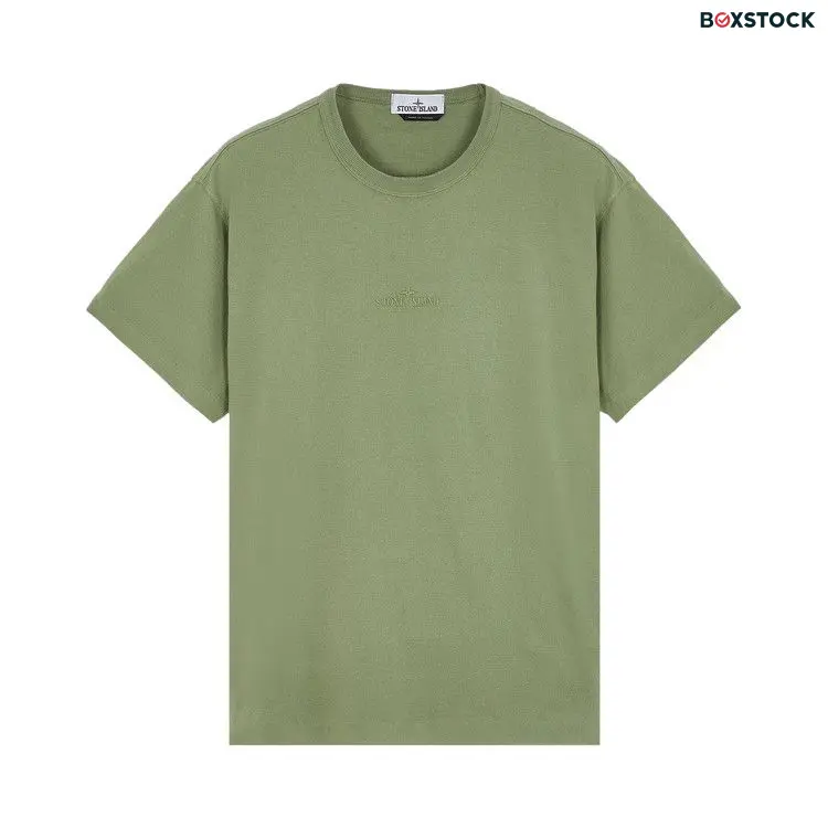 Stone Island Basic T-Shirt 'Sage' Green Spring/Summer 2023