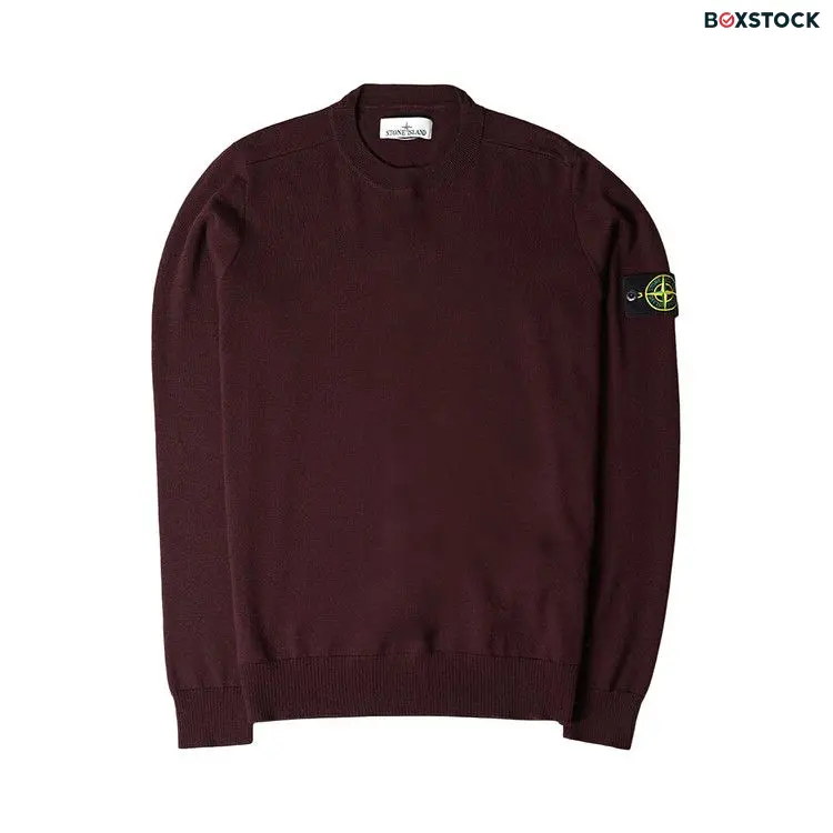 Stone Island Crewneck Sweatshirt 'Red' Spring/Summer 2023