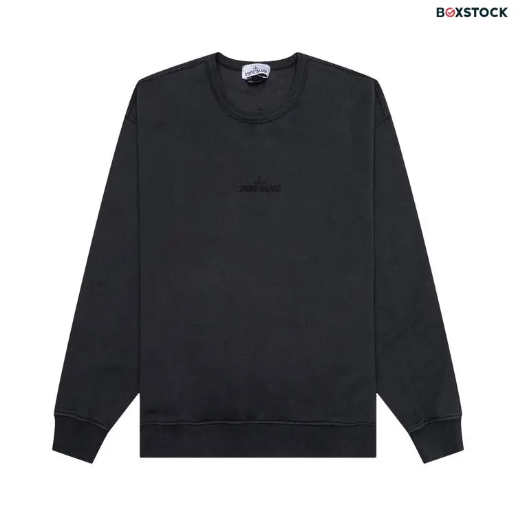 Stone Island Crewneck Sweatshirt 'Steel Grey' Fall/Winter 2023