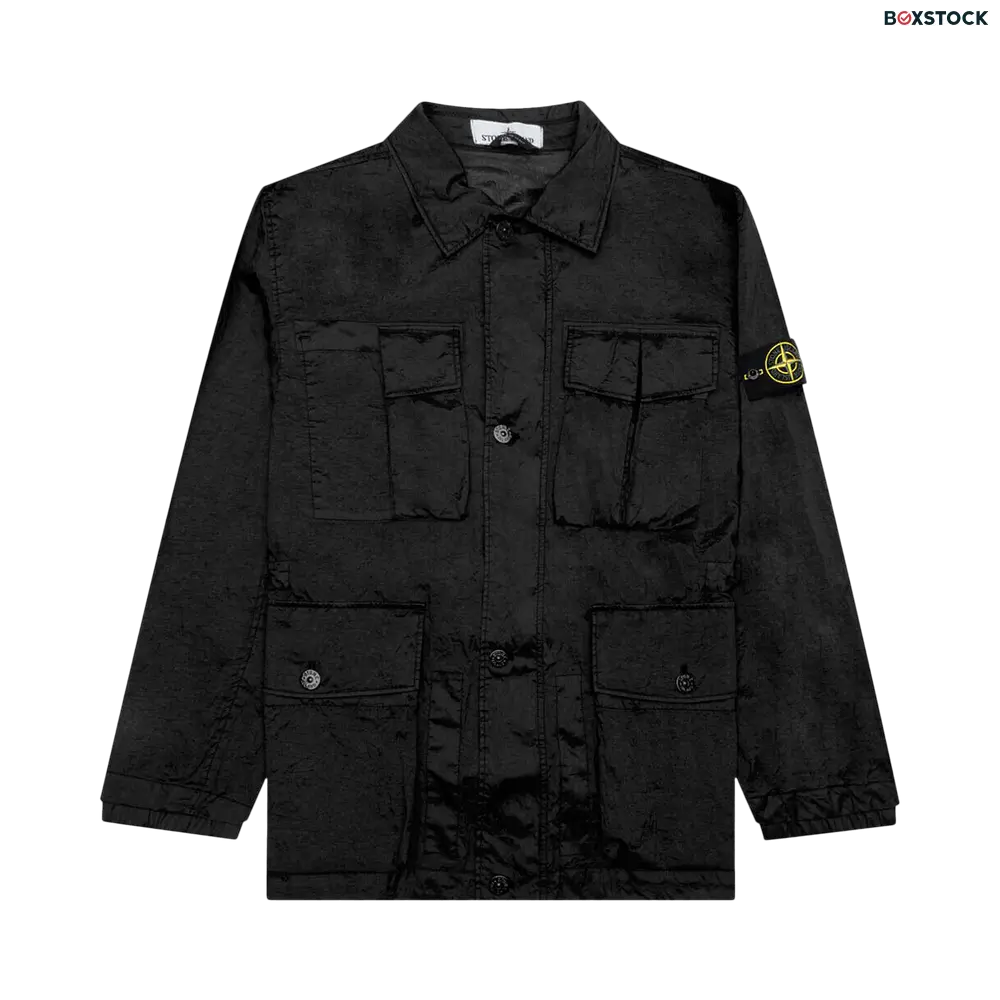 Stone Island Field Jacket 'Black' Fall/Winter 2023