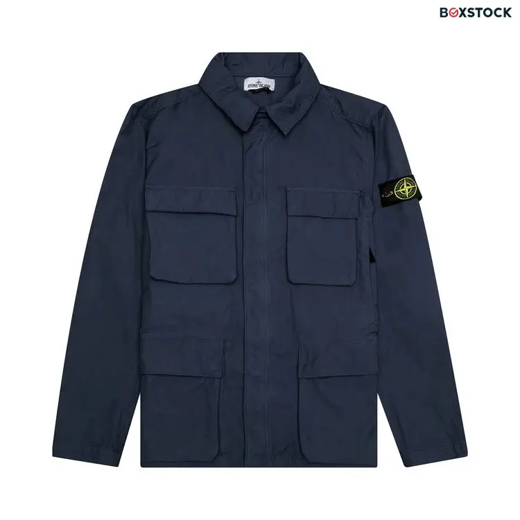 Stone Island Field Jacket 'Dark Blue' Spring/Summer 2021