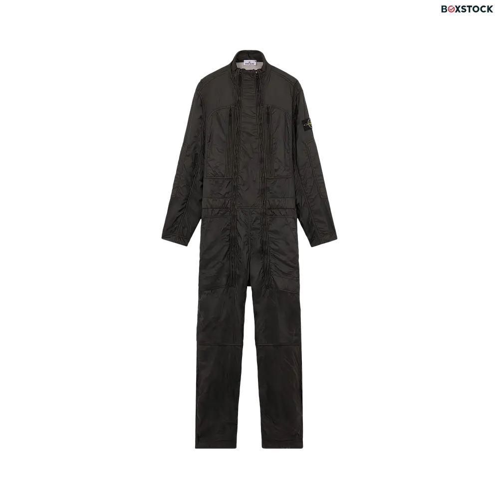 Stone Island Long Sleave Overals 'Lead Grey' Fall/Winter 2023
