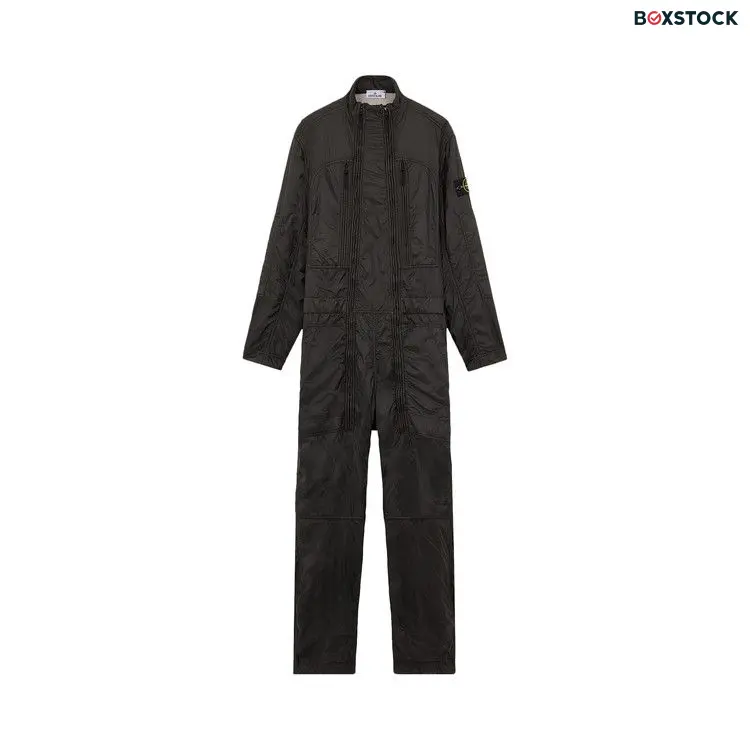 Stone Island Long Sleave Overals 'Lead Grey' Fall/Winter 2023