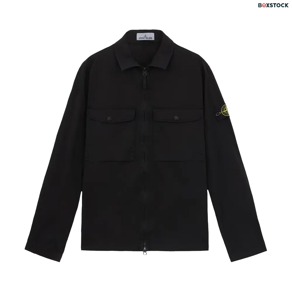 Stone Island Overshirts 'Black' Fall/Winter 2024