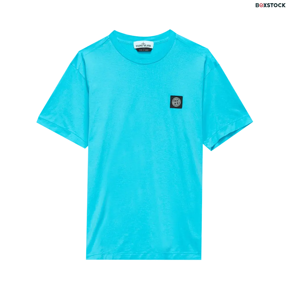 Stone Island Patch Logo T-Shirt 'Turquoise' Green Spring/Summer 2021