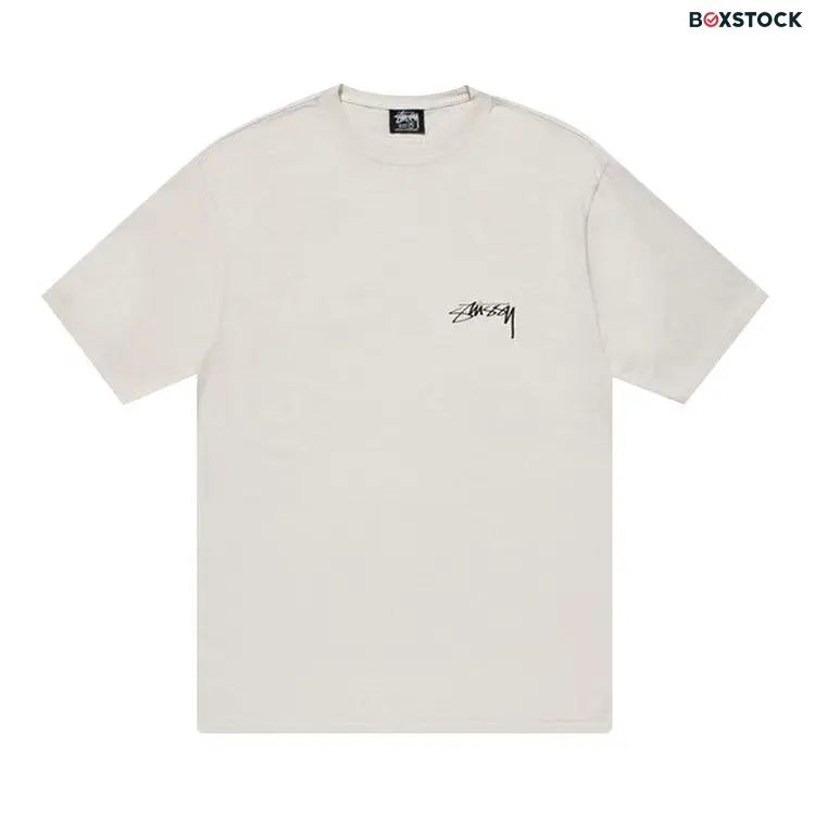 Stussy 100% Pigment Dyed Tee 'Natural' White Fall/Winter 2022