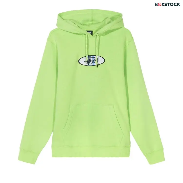 Stussy 2 Bar App. Hoodie 'Green' Spring/Summer 2020