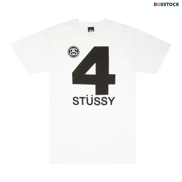 Stussy 4 Stussy Tee 'White'