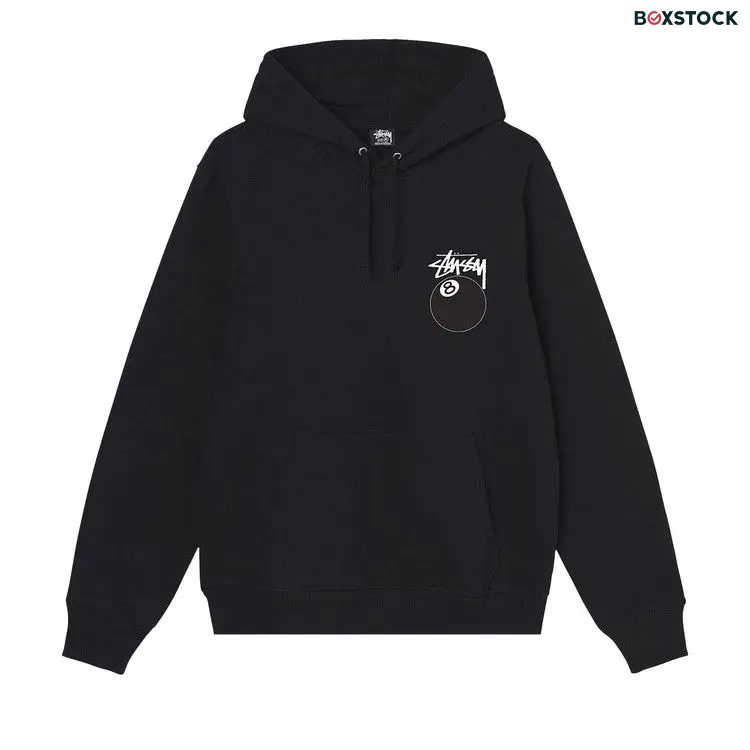 Stussy 8 Ball Hood 'Black' Fall/Winter 2021