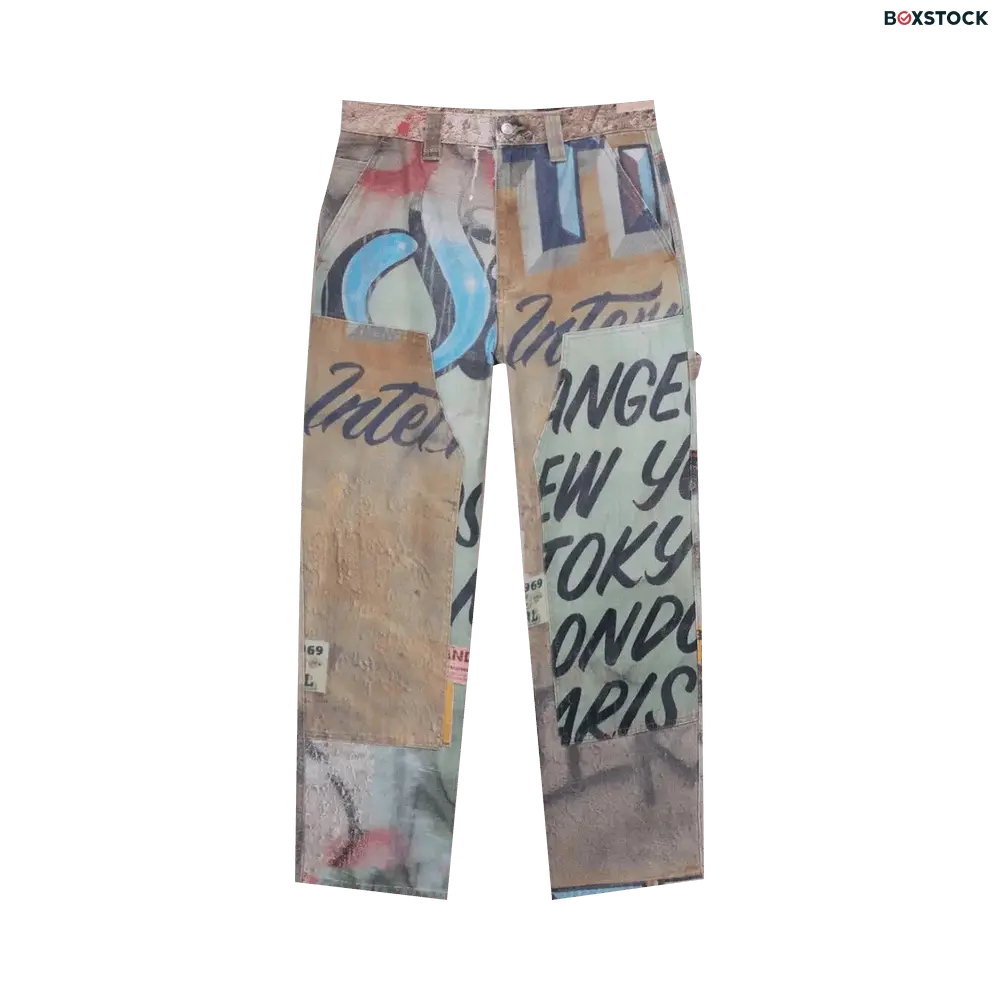 Stussy Alfonso Canvas Work Pant 'Multicolor' Multi-Color