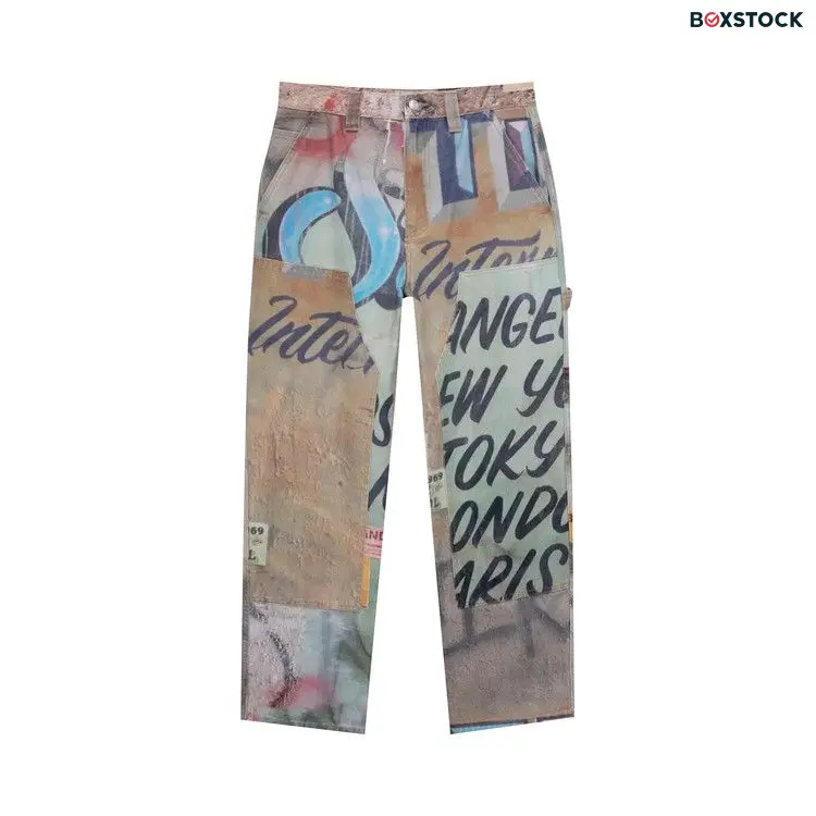 Stussy Alfonso Canvas Work Pant 'Multicolor' Multi-Color