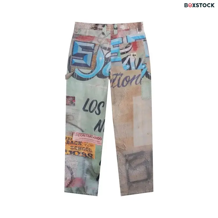 Stussy Alfonso Canvas Work Pant 'Multicolor' Multi-Color