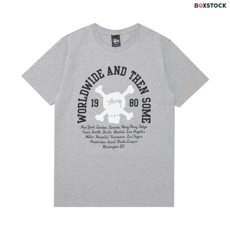 Stussy And Then Some Tee 'Grey Heather'