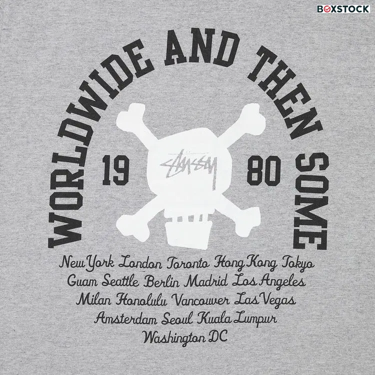 Stussy And Then Some Tee 'Grey Heather'