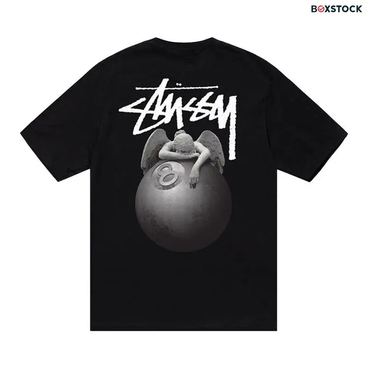 Stussy Angel Tee 'Black' Spring/Summer 2022