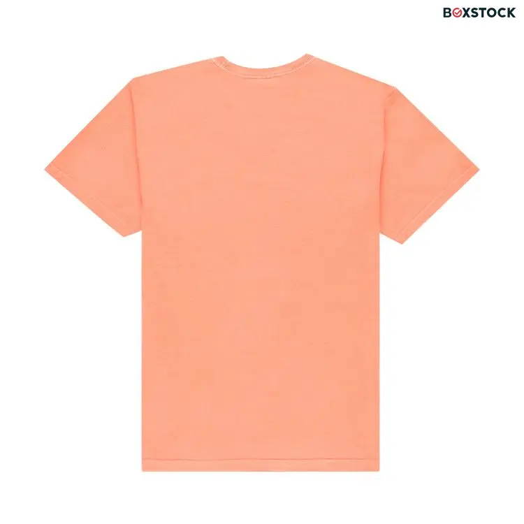 Stussy Basic Logo Pig. Dyed Tee 'Neon Orange' Fall/Winter 2020
