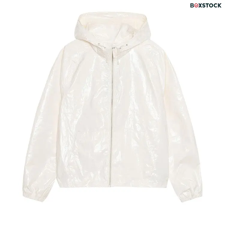 Stussy Beach Shell Coated Ripstop 'Bone' Cream Spring/Summer 2024