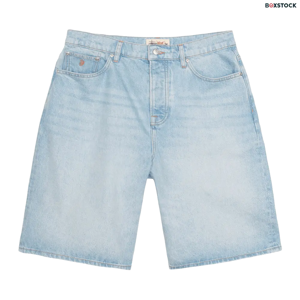 Stussy Big Ol' Denim Short 'Light Wash' Blue Fall/Winter 2024
