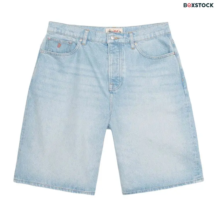 Stussy Big Ol' Denim Short 'Light Wash' Blue Fall/Winter 2024