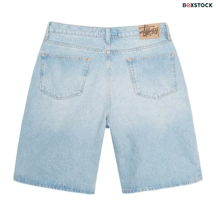 Stussy Big Ol' Denim Short 'Light Wash' Blue Fall/Winter 2024