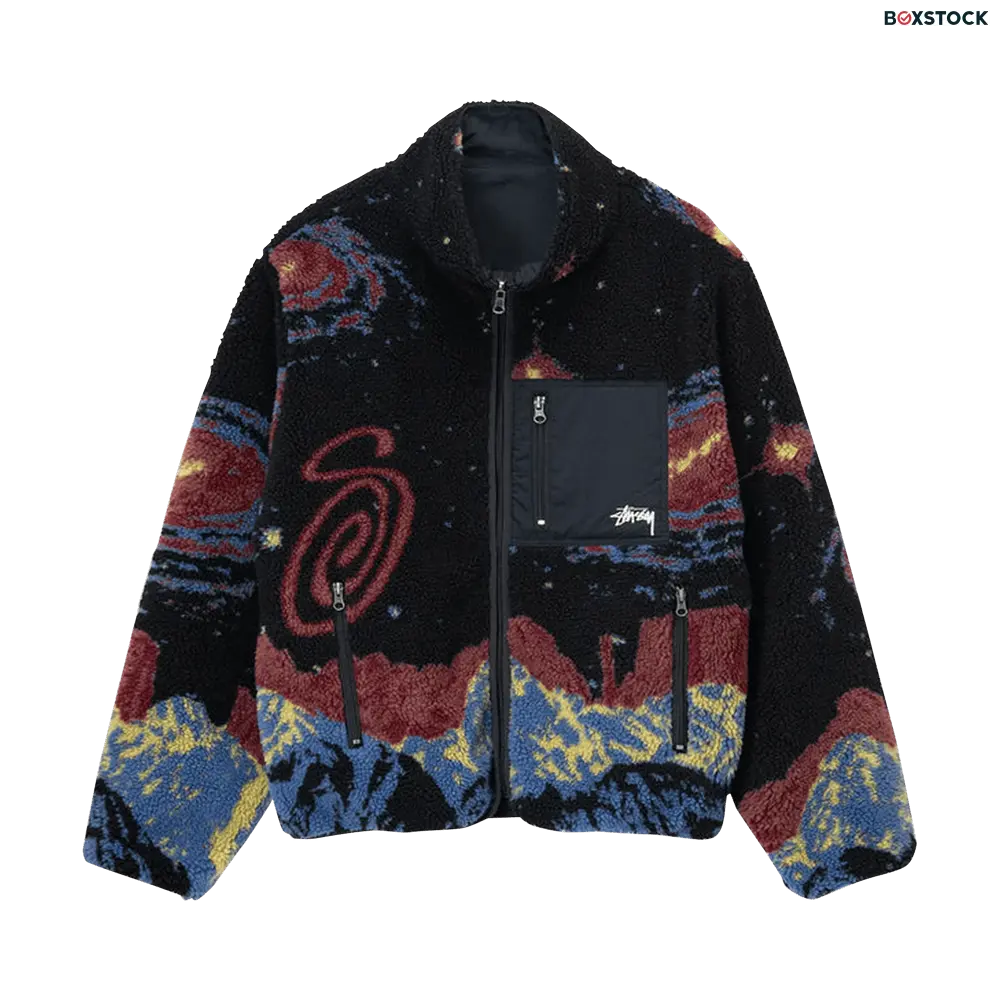 stussy Stussy Cosmos Reversible Jacket 'Multicolor' Multi-Color Spring/Summer 2023