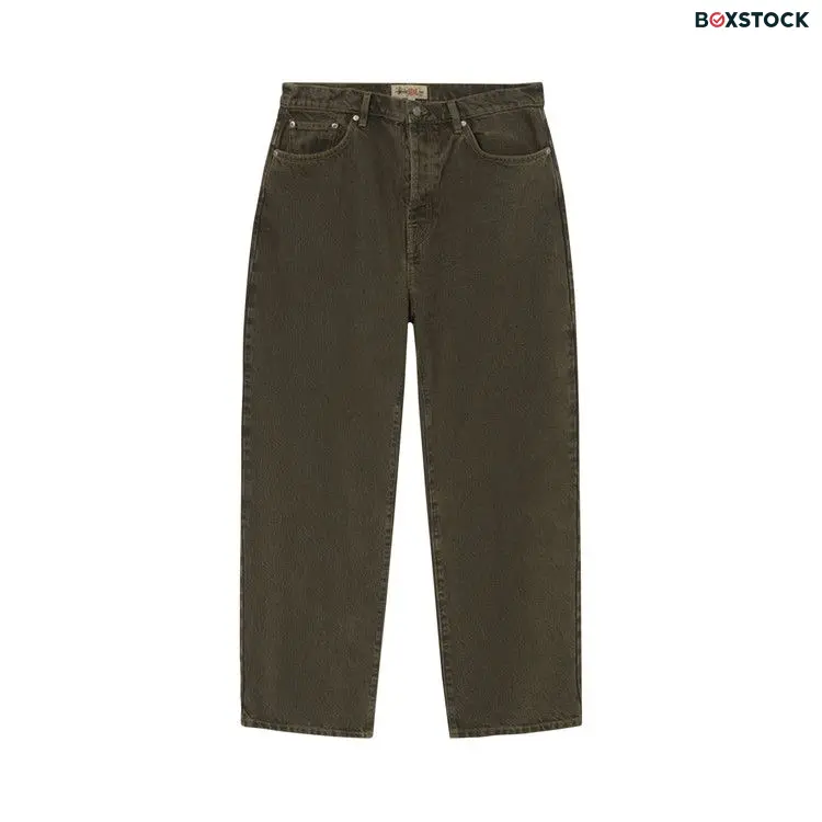 Stussy Denim Big Ol' Jean 'Olive' Green Spring/Summer 2022