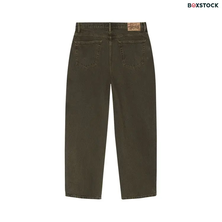 Stussy Denim Big Ol' Jean 'Olive' Green Spring/Summer 2022