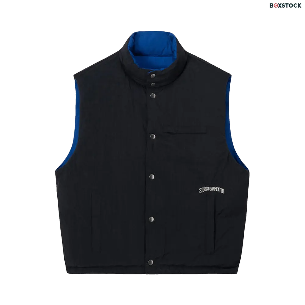 stussy Stussy Reverse Down Workgear Vest 'Royal' Multi-Color Fall/Winter 2022