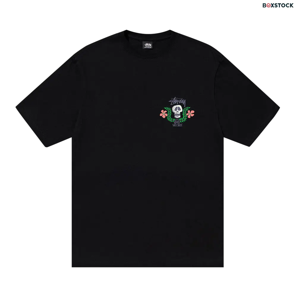 stussy Stussy Skull Crest Tee 'Black' Spring/Summer 2023