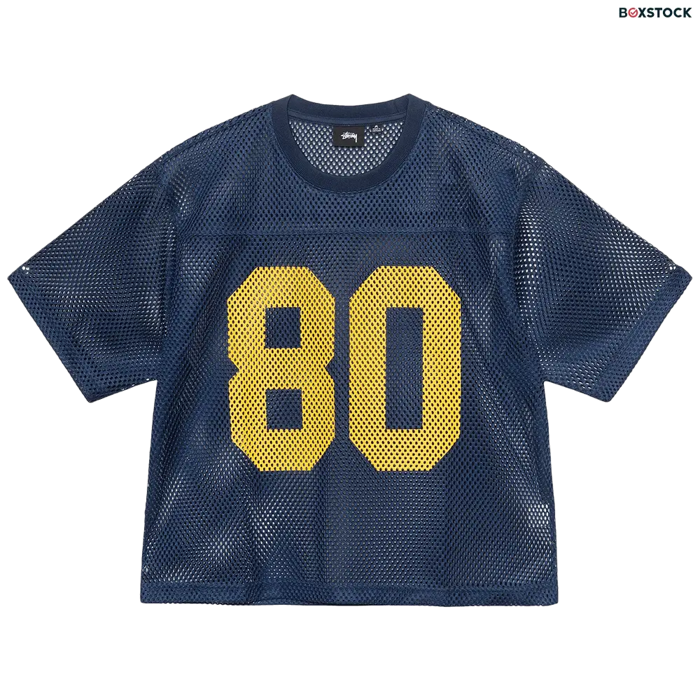 Stussy Team 80 Jersey 'Navy' Blue Spring/Summer 2024