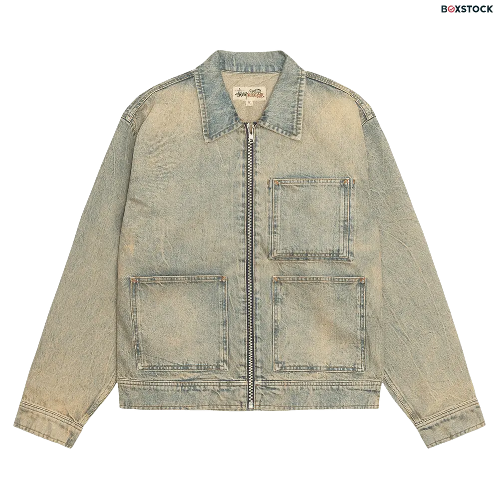 Stussy Zip Work Jacket...