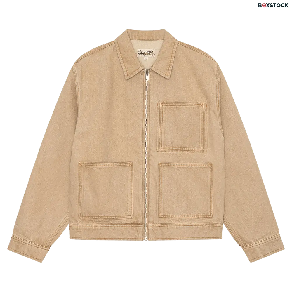 Stussy Zip Work Jacket...