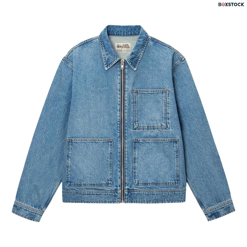 Stussy Zip Work Jacket...