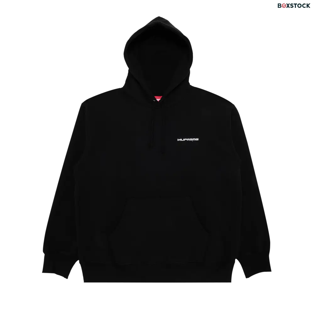 supreme Supreme AOI Stacked Hooded Sweatshirt 'Black' Fall/Winter 2024