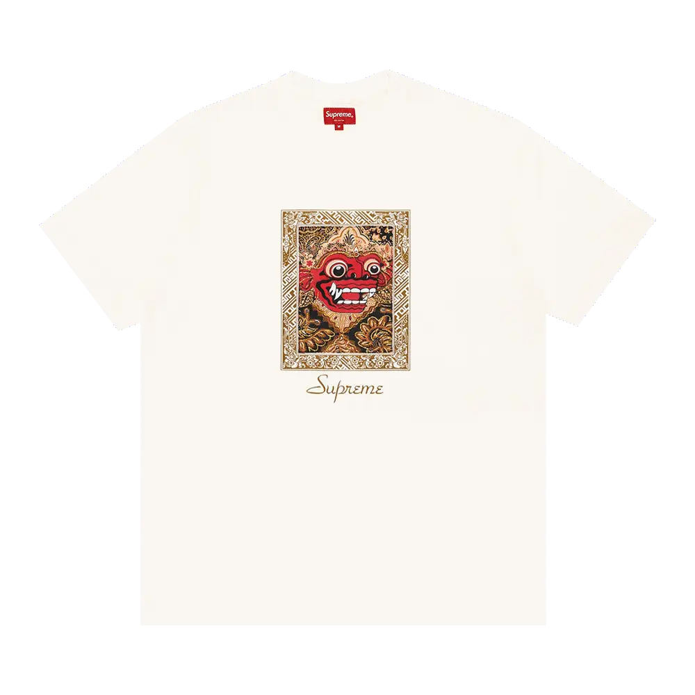 Supreme Barong Patch Short-Sleeve Top 'White' Spring/Summer 2021