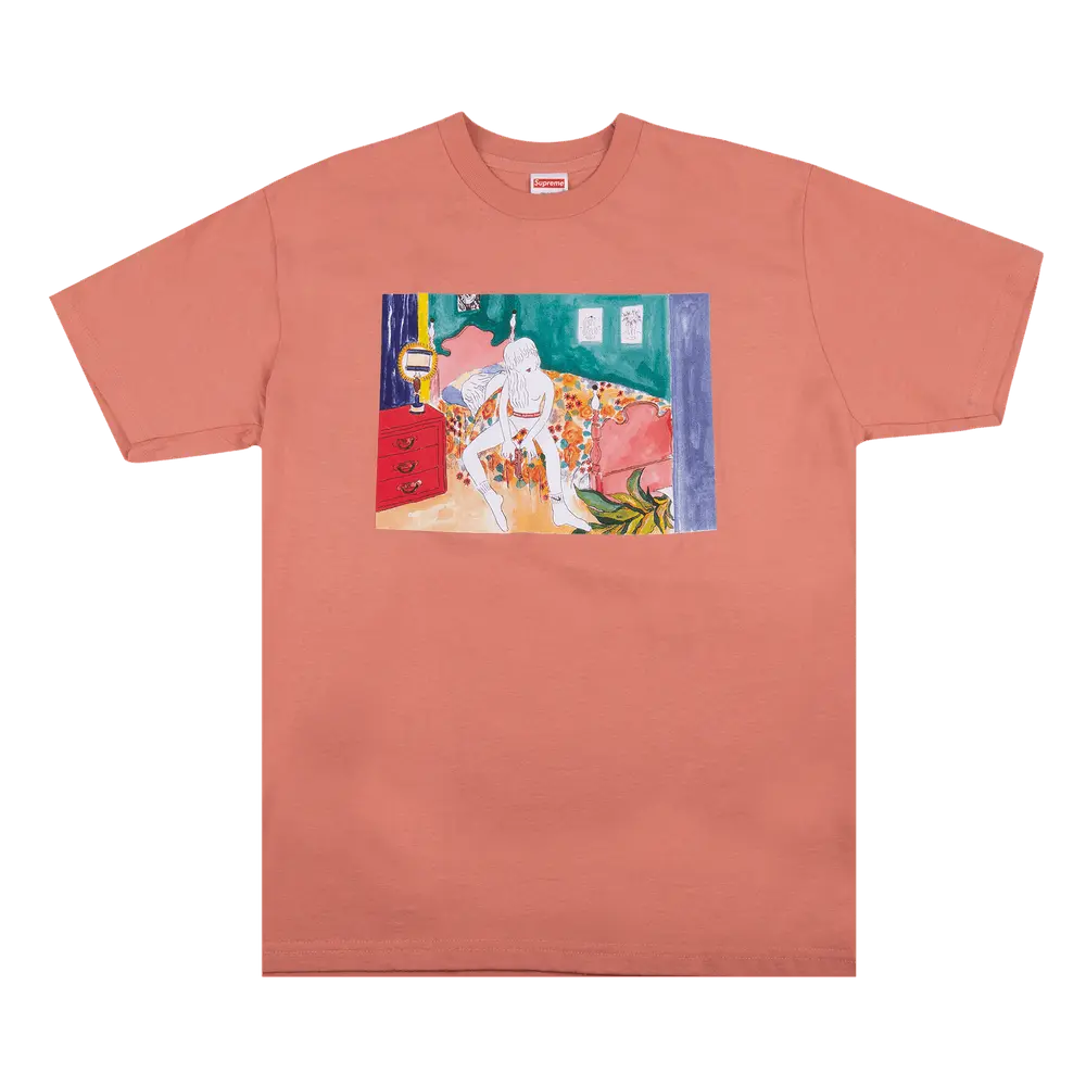 Supreme Bedroom Tee 'Terra Cotta' Orange Fall/Winter 2018