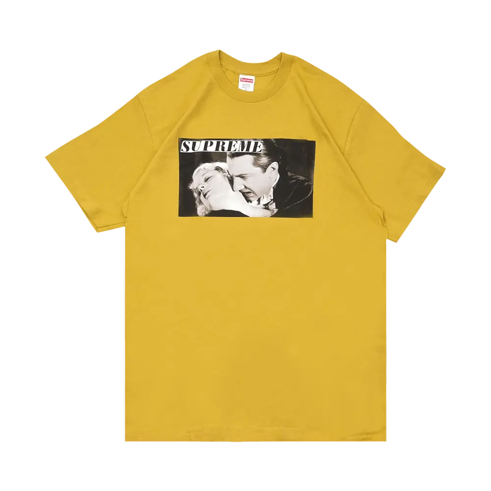 Supreme Bela Lugosi Tee 'Acid Yellow' Spring/Summer 2019