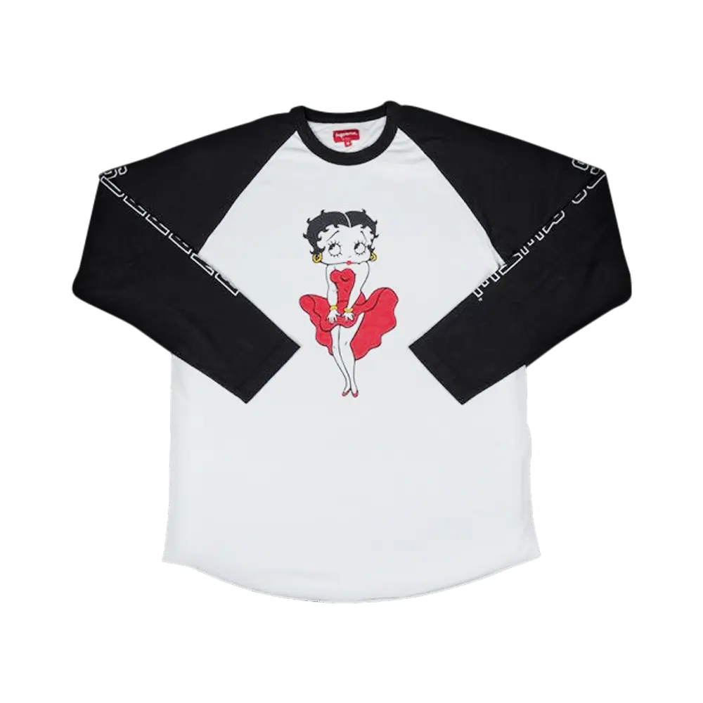 Supreme Betty Boop Raglan 'Black' Spring/Summer 2016
