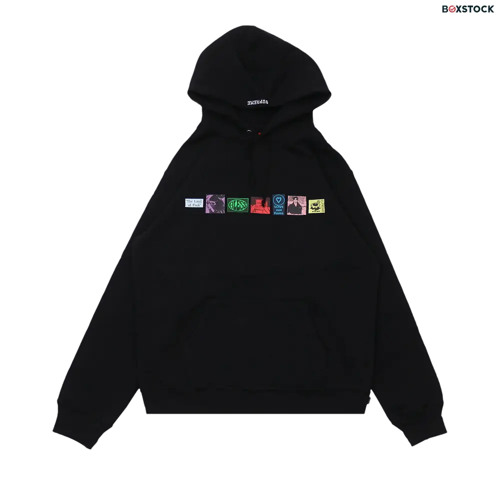 supreme Supreme Bless Hooded Sweatshirt 'Black' Spring/Summer 2018