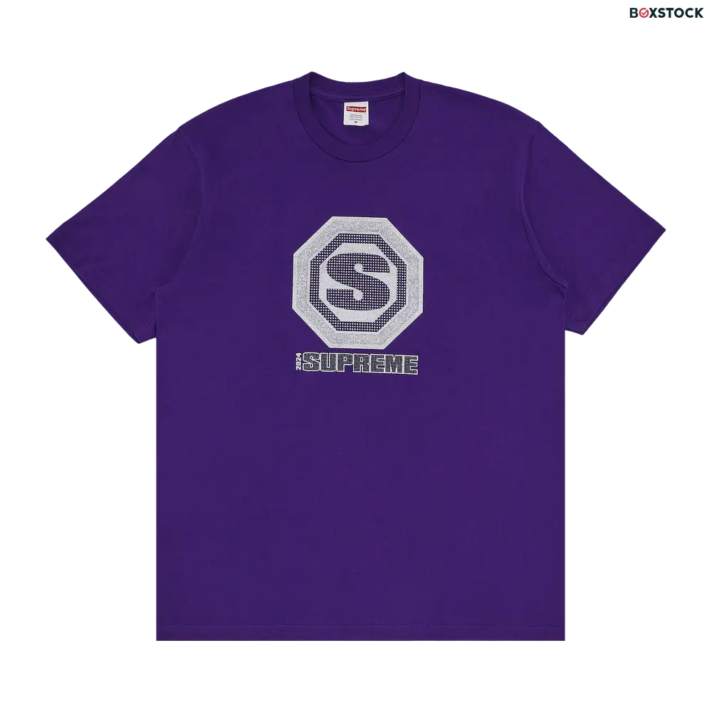 supreme Supreme Blockbuster Tee 'Purple' Fall/Winter 2024