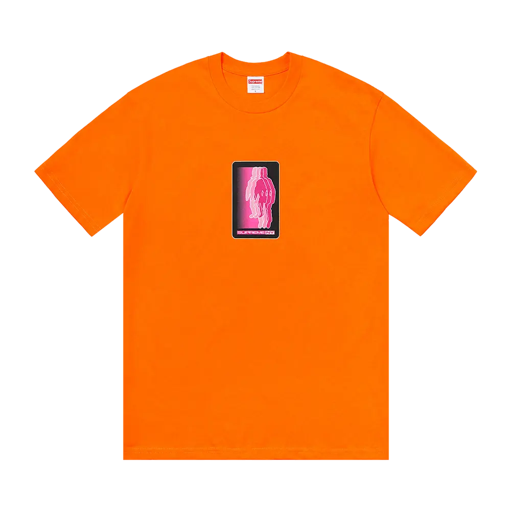 Supreme Blur Tee 'Orange' Fall/Winter 2020