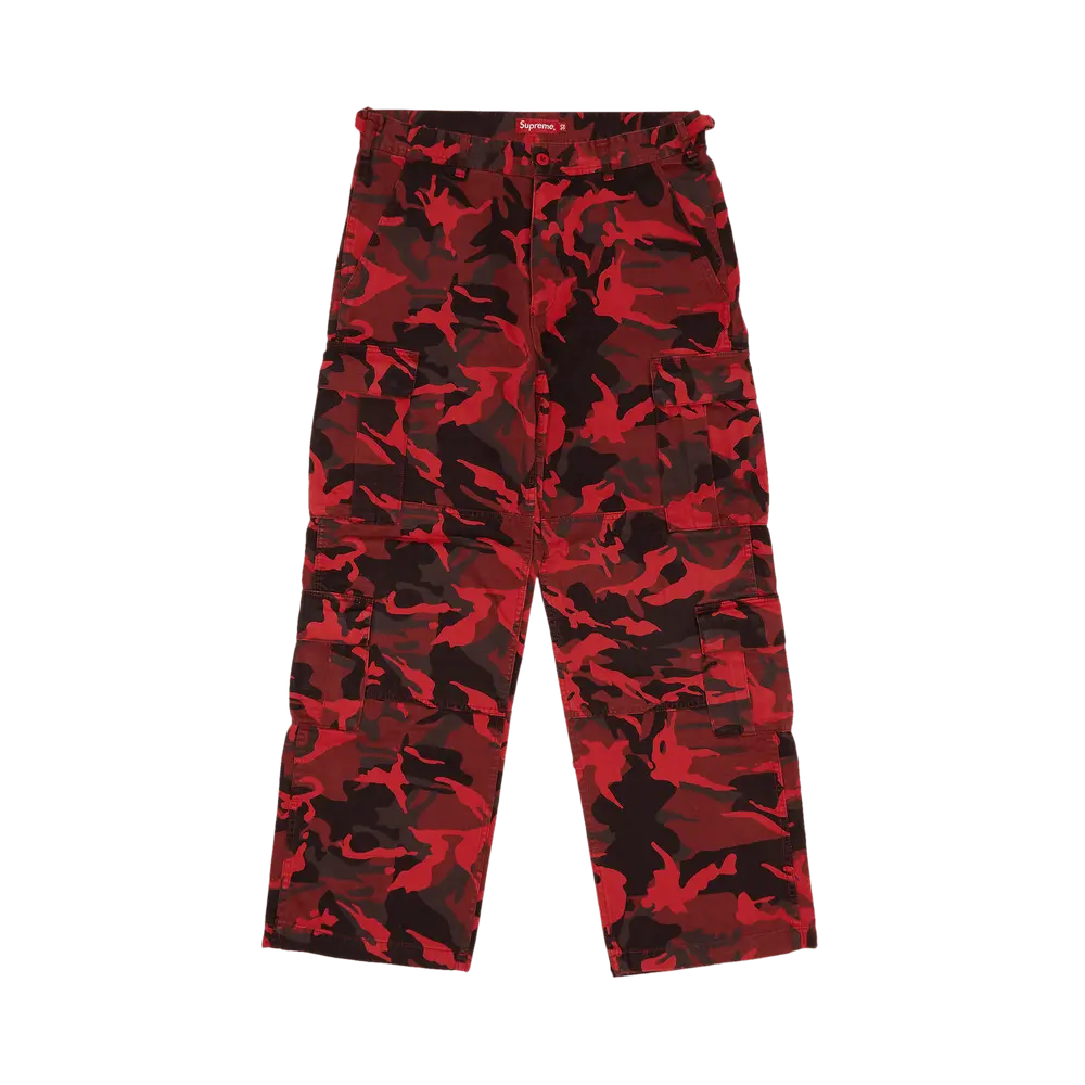 Supreme Cargo Pant 'Red Camo'